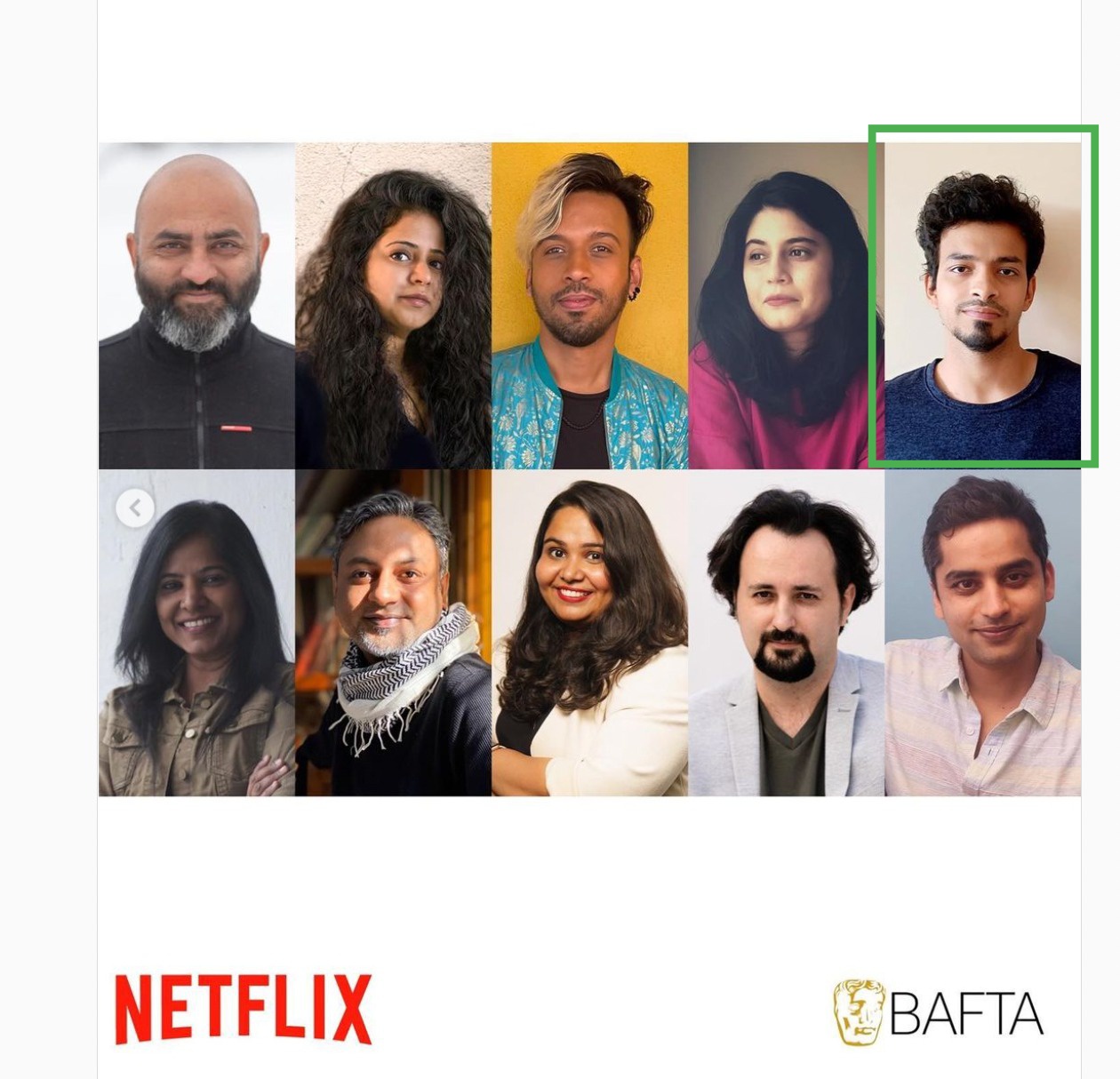 Nakul Verma selected as one of the top 10 BAFTA Breakthroughs of 2022